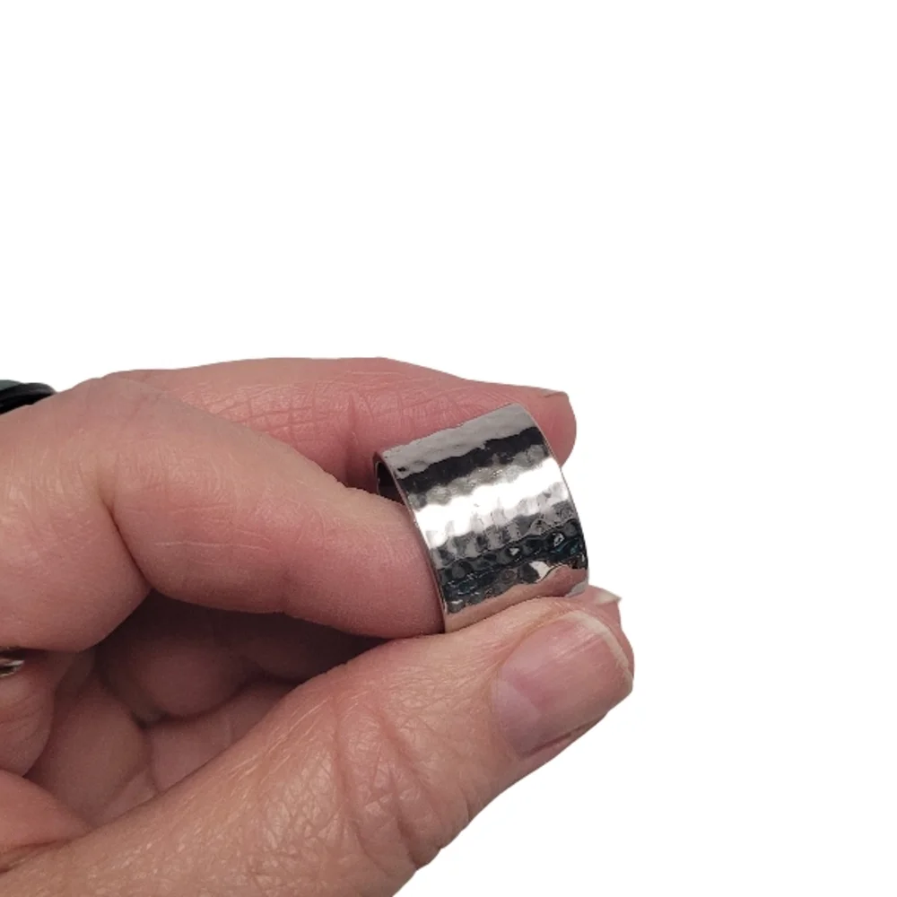 Charming Charlie Silver Wearable Tech Ring